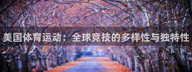 kok新版中欧体育：美国体育运动：全球竞技的多样性与独特性