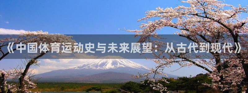 中欧体育全站app：《中国体育运动史与未来展望：从古代到现代》